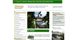 Desktop Screenshot of olneytowncouncil.gov.uk